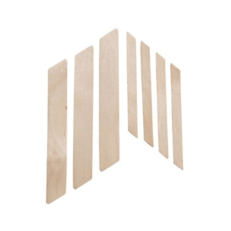 Satin Smooth - Slanted Wood Applicators - Small - 100/pcs