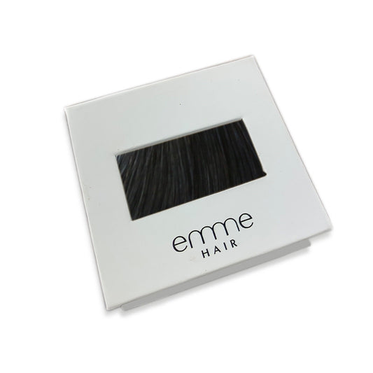 Emme - #1 Hair Extensions - Dark and Stormy - 16in