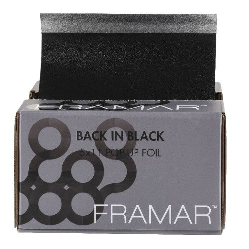 Framar Back In Black Embossed Pop-Up Foil 5x11" - 500 Sheets