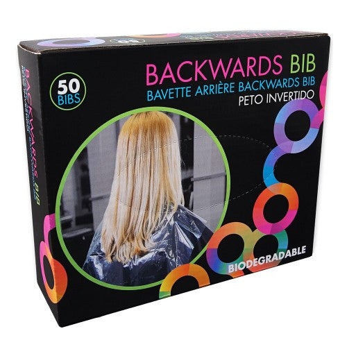 Framar Backwards Bib Clear 50pk