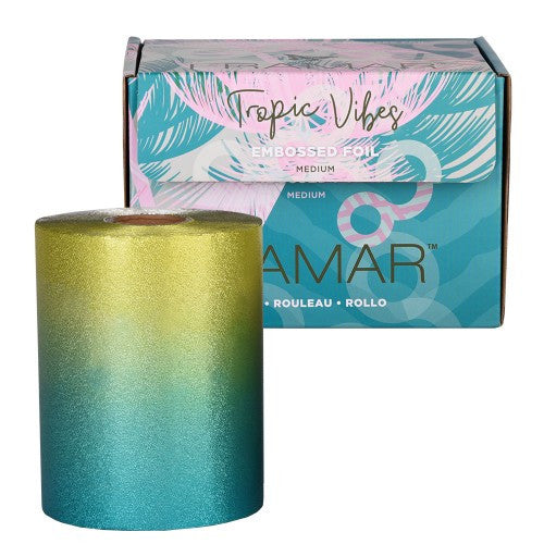 Framar Tropic Vibes Embossed Medium Foil Roll 320'