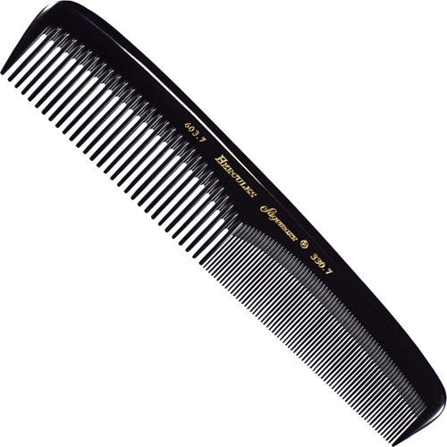 Hercules Cutting Comb 100% Hard Rubber 7.5" - 02116