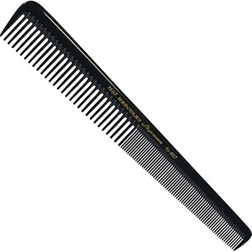 Hercules Barber Comb 100% Hard Rubber 7.5 " - 02120