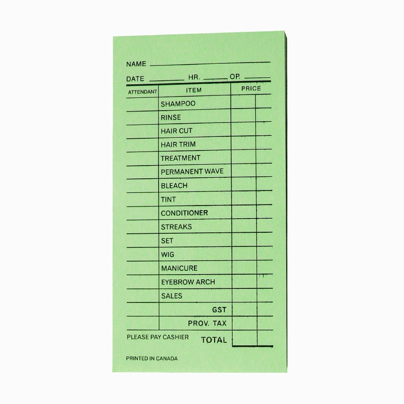 H&R - Bill Pad - Green