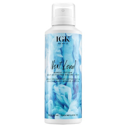 IGK Next Level Nordic Cotton Heat-Activated Volume Spray 5.9oz