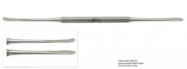 MBI-359 Spatula Double Sided, Straight Arrow & Flat Curved