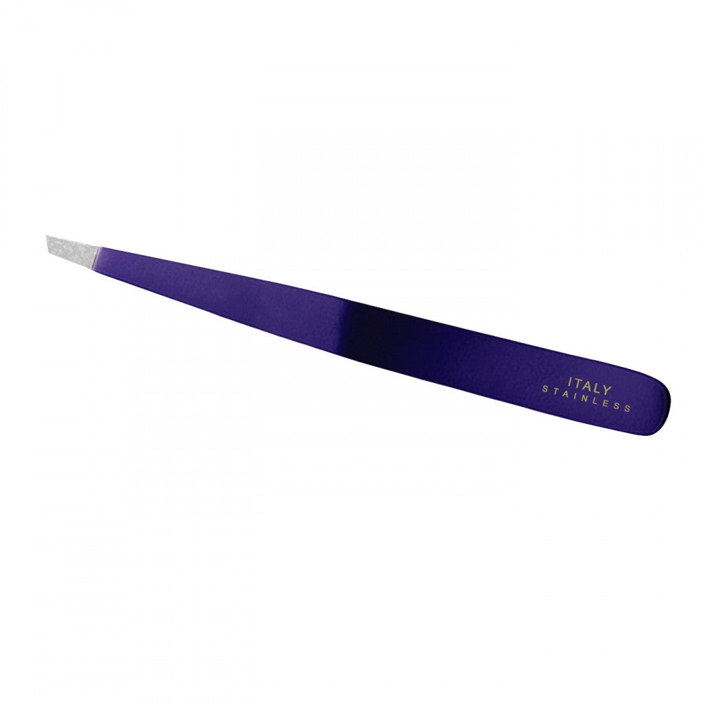Ultra Haircare Fiesta Tweezers Slant Tip - Blue 4840BLU