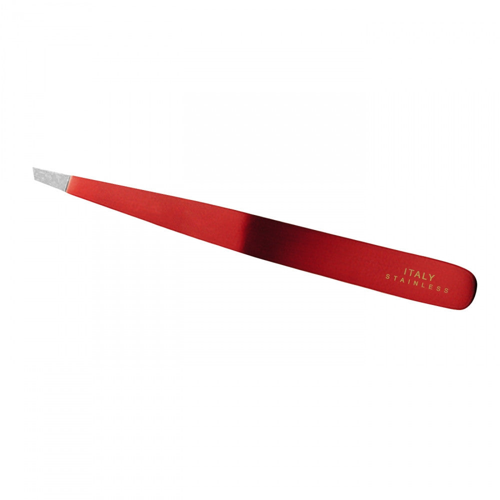 Ultra Haircare Fiesta Tweezers Slant Tip - Red 4840RDU