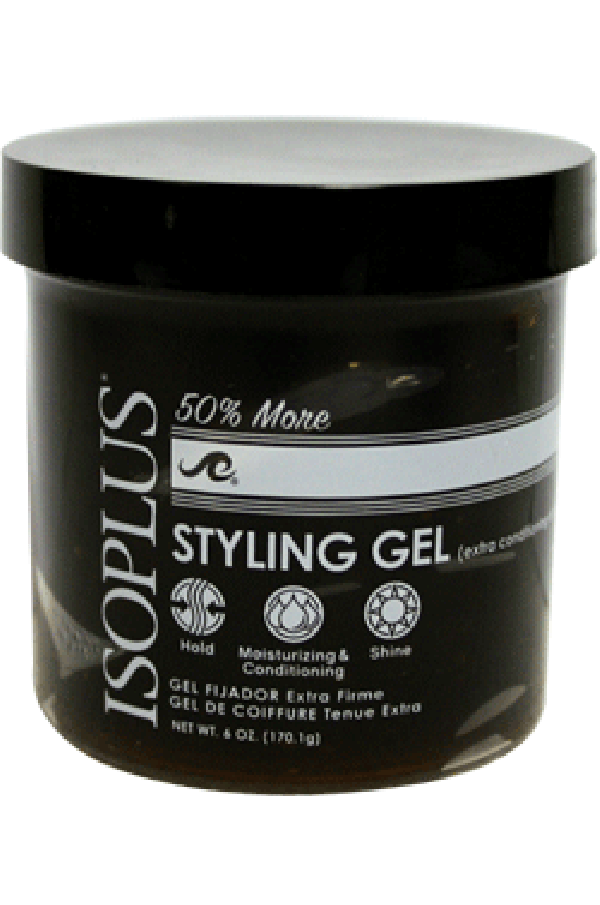 Isoplus-45 Styling Gel Extra Conditioning - Dark (6oz)