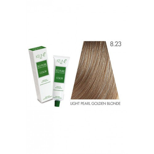 Keune So Pure Color - 8.23 Light Pearl Gold Blonde