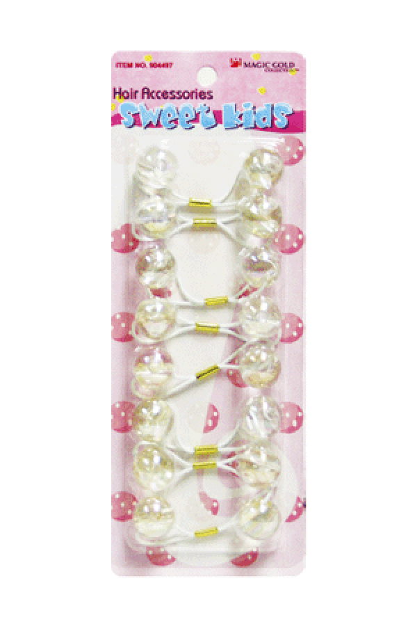 Magic Gold Bubble Round L2 Clear 8/pk -pc