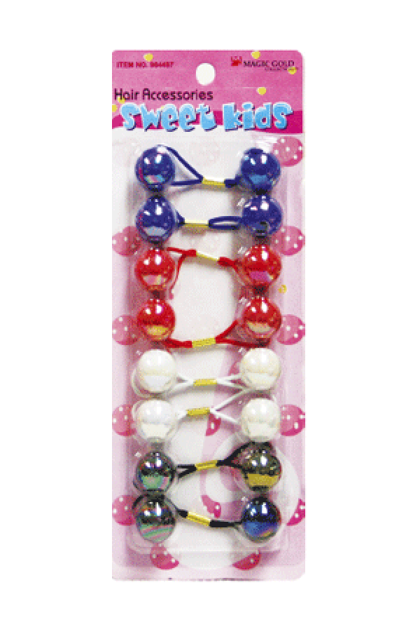 Magic Gold Bubble Round L4 Mix 8/pk -pc