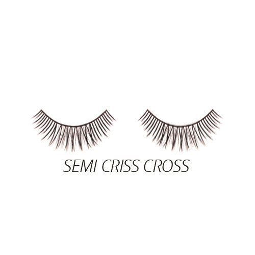 Luxe - Synthetic Lashes - Semi Criss Cross - 3 Pairs