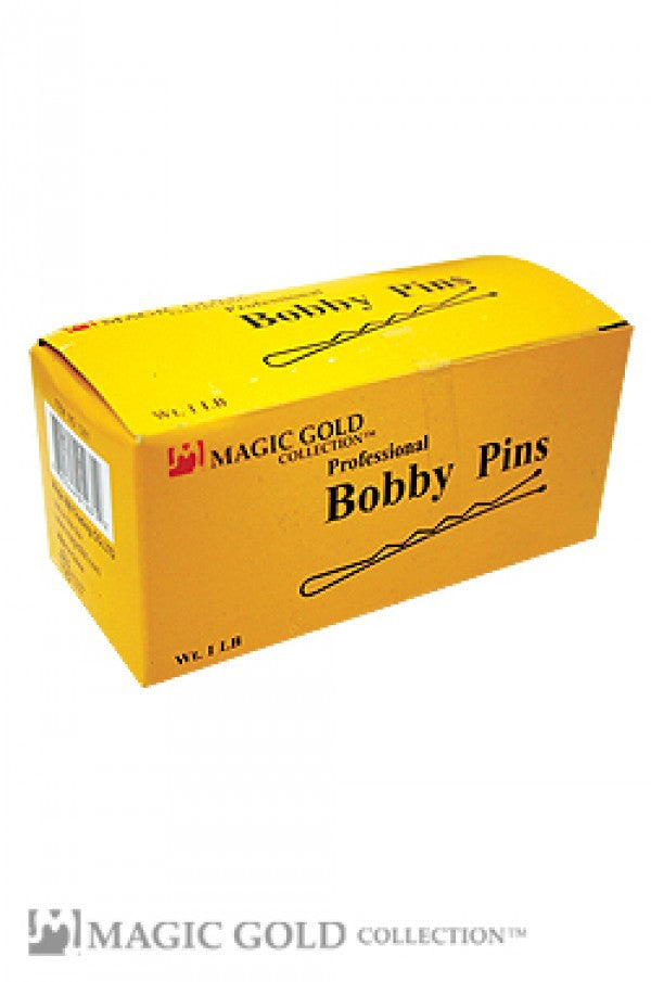 Magic Gold-1281 Bobby Pins in Box (1 lb)