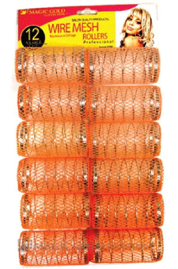 Magic Gold - Wire Mesh Roller - (X-Large, 12/pk) - 0798-pk