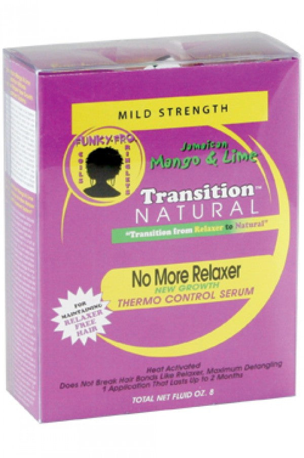 Mango & Lime-43 No More Relaxer Thermo Control Serum Trio- Mild (Total Net Fluid oz 8)