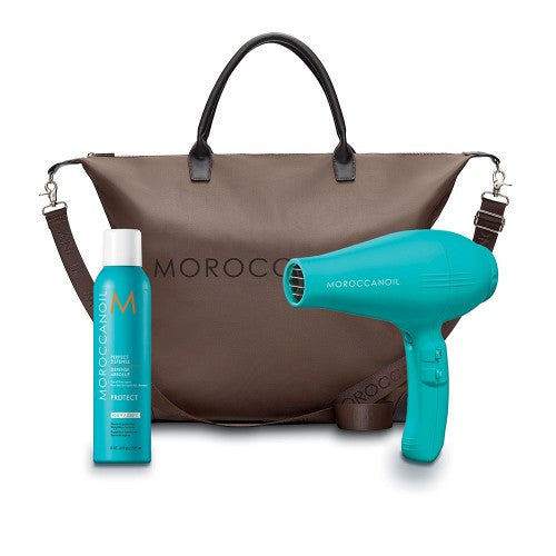 Moroccanoil Carryall Bag Ionic Dryer & Perfect Defense
