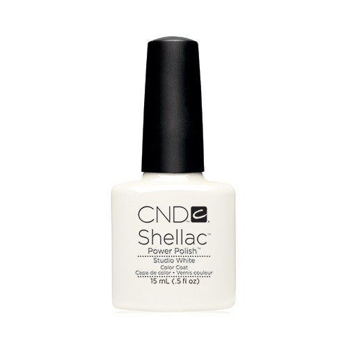 CND Shellac Studio White 15ml/0.5 fl oz