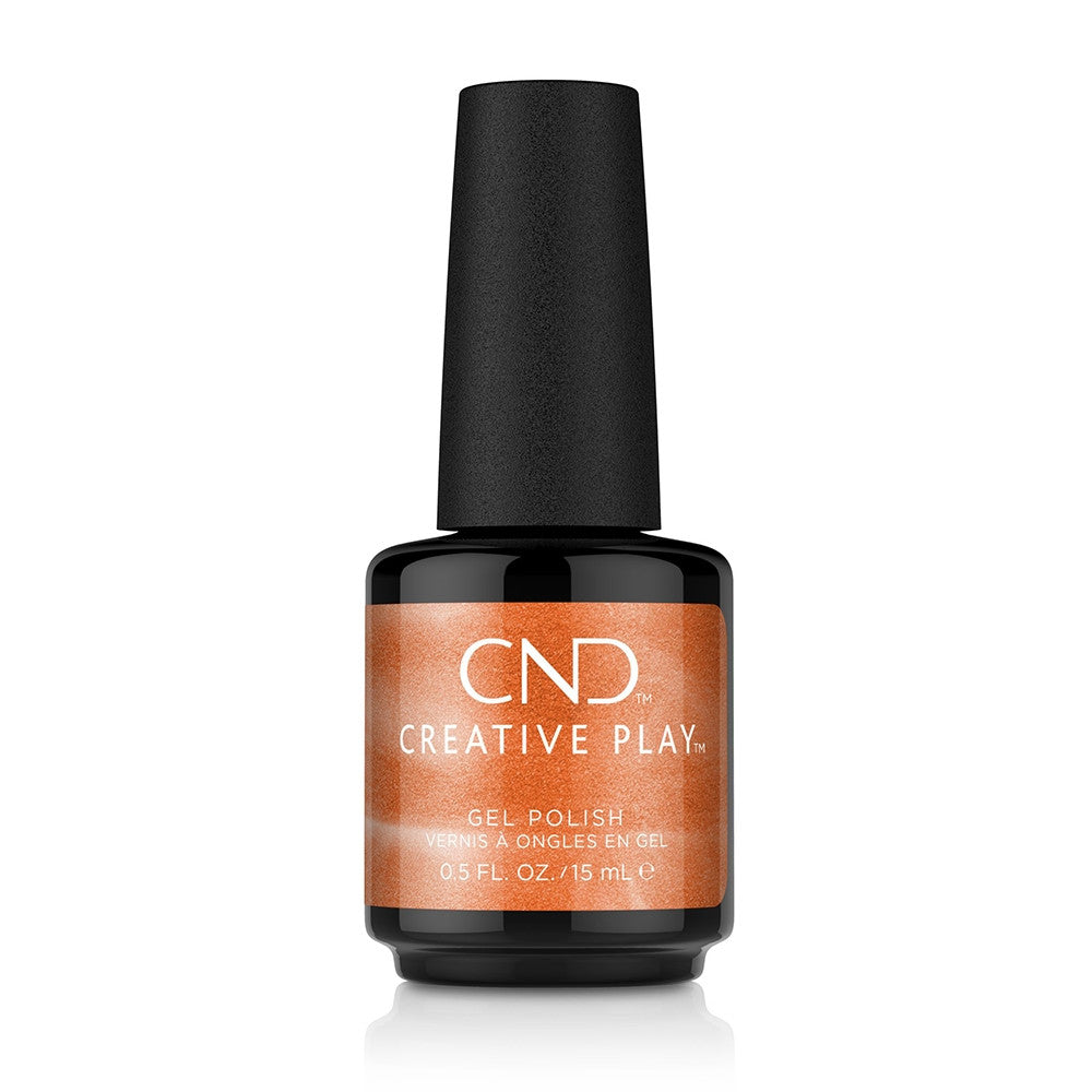 CND Creative Play Gel Polish 0.5oz Orange Pulse
