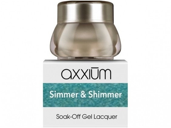 OPI Axxium S/O Gel Lacq Simmer & Shimmer .21 oz. - 6g AXB06