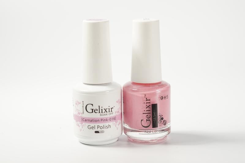 Gelixir Soak Off Gel All In One Set Carnation Pink GX016