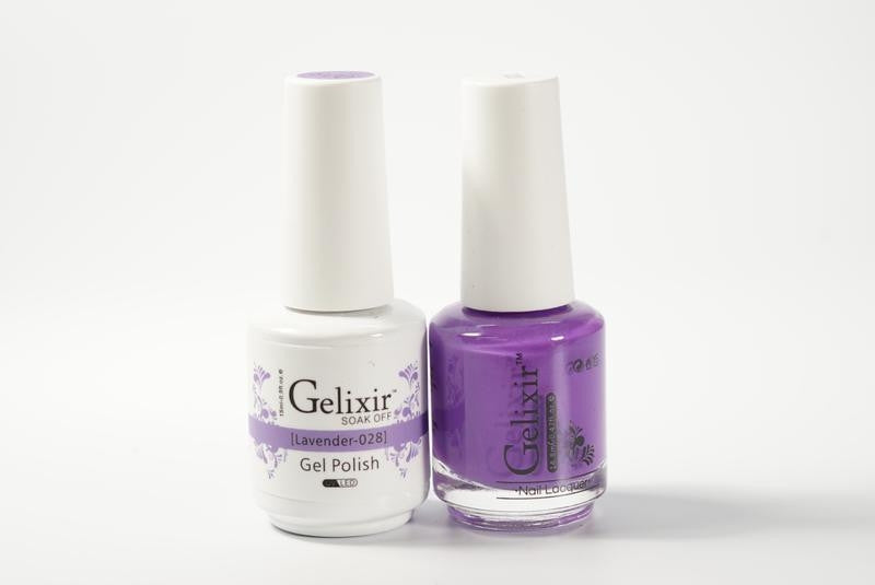 Gelixir Soak Off Gel All In One Set Lavender GX028