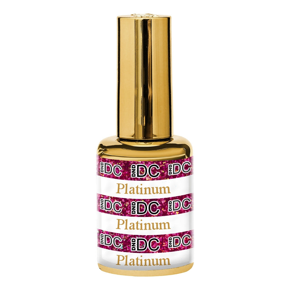 DND DC Gel Hibiscus Platinum 0.5 oz DC198