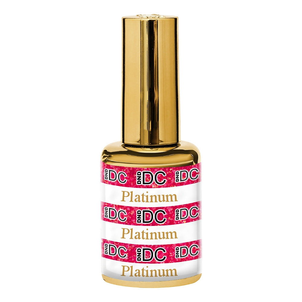 DND DC Gel Deep Pink Platinum 0.5 oz DC217