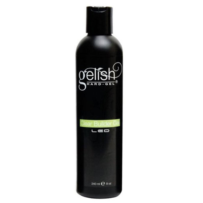 Gelish Hard Gel LED Builder Gel 240 ml/8 floz - Clear