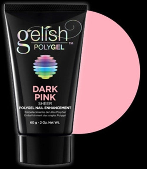 Gelish Polygel 2 fl oz/60g - Dark Pink Sheer - 1712004
