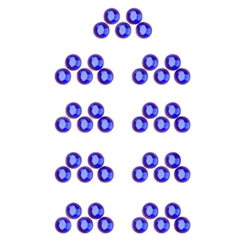 Daniel Stone SS5 Rhinestone 1440ct - Sapphire RS705-29