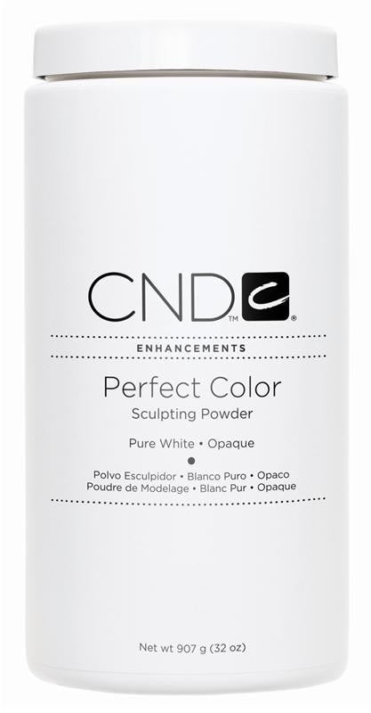 CND Perfect Color SP Pure White Opaque 32 oz. - 907g 03055