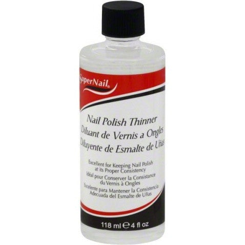 SuperNail Nail Polish Thinner 4 oz. - 118 ml