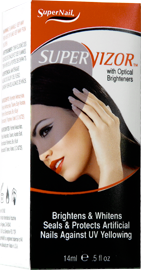 Supernail SuperVizor With Optical Brighteners 0.5 oz