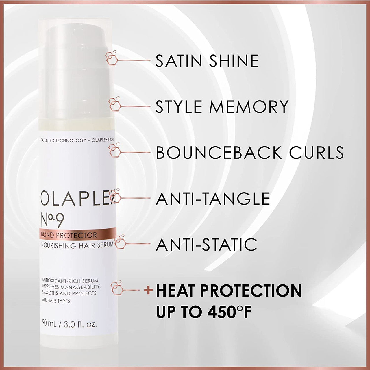 Olaplex No . 9 Bond Protector Nourishing Hair Serum 3.0oz 90ml
