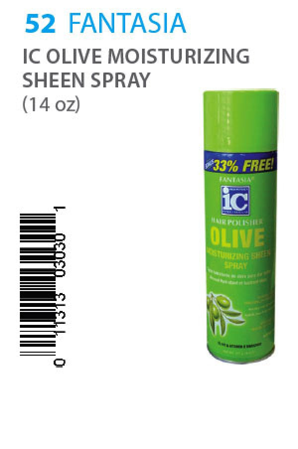 Fantasia-52 Olive Moisturizing Sheen Spray (14oz)
