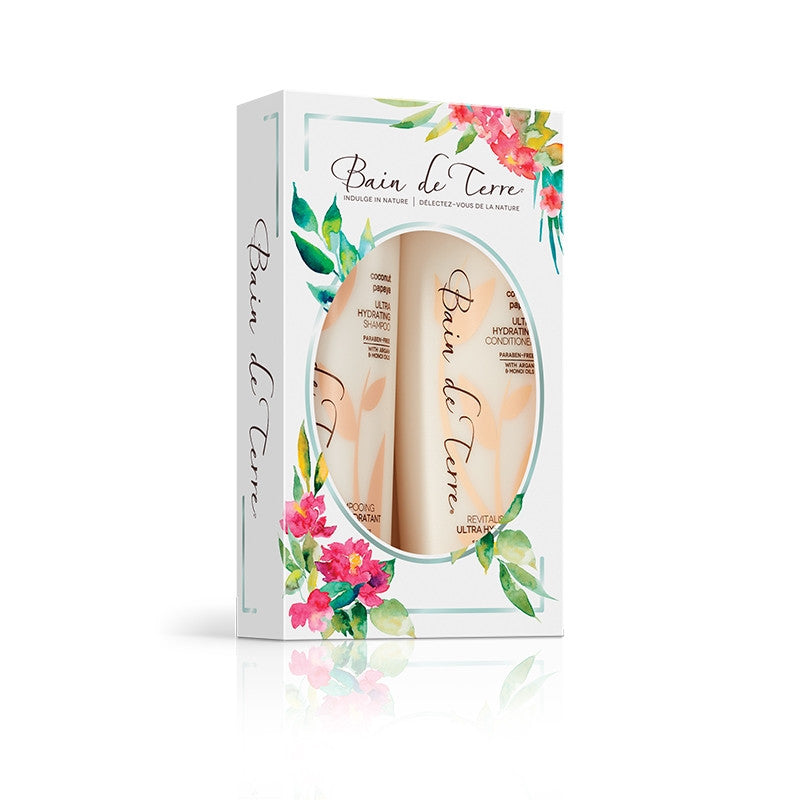 Bain de Terre - Coconut Papaya Holiday Duo