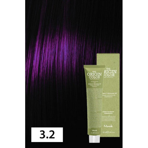 Nook The Origin Color 3.2 Dark Chestnut Violet 3oz