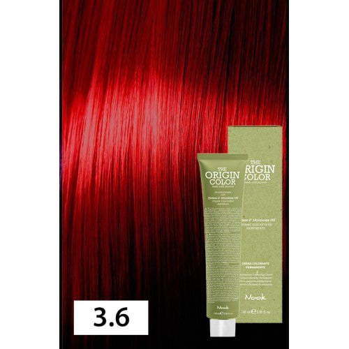 Nook The Origin Color 3.6 Dark Brown Red 3oz