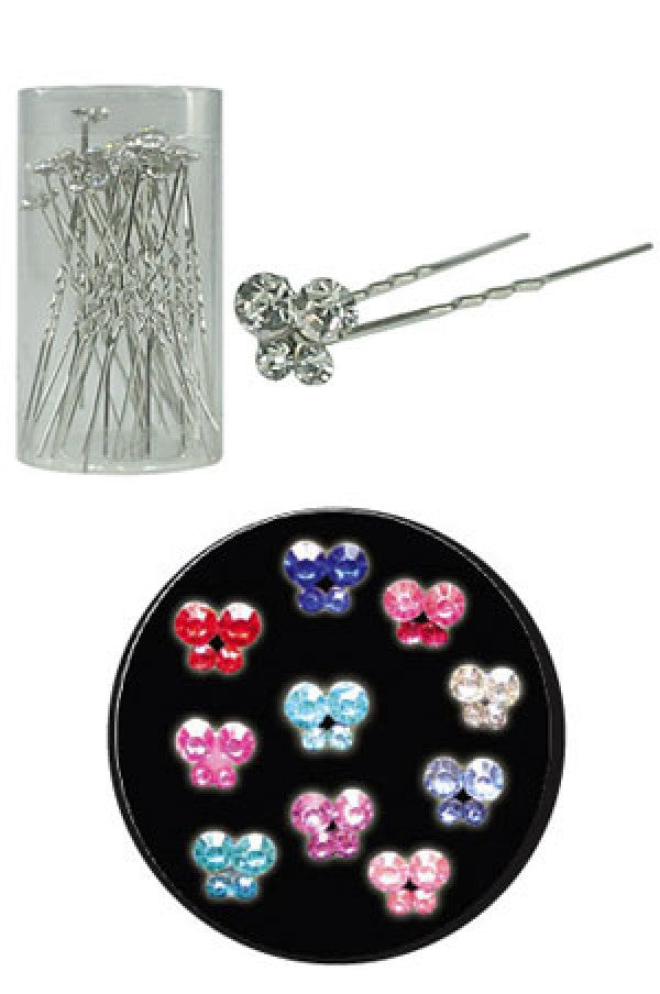 2660 Stone Hair Pin (20/jar)