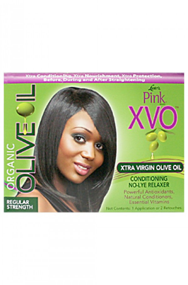 Pink-44 XVO Olive Oil Relaxer Kit - Regular 1App