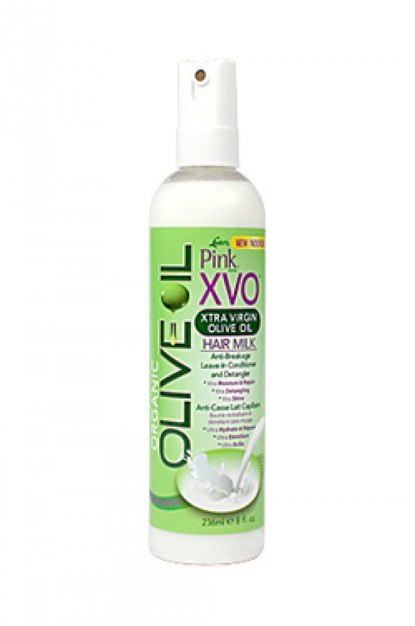 Pink-48 XVO Olive Oil Leave-In Cond Hair Milk (8oz)