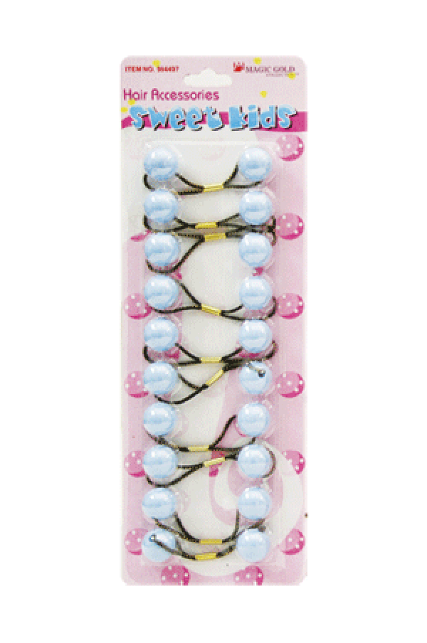 Magic Gold Bubble Round R10 2842 Sky Blue 10/pk -pc