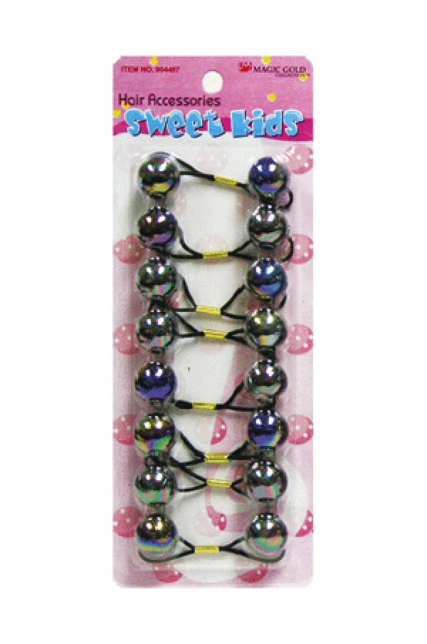 Magic Gold Bubble Round R11 2840 Navy & Clear 10/pk -pc