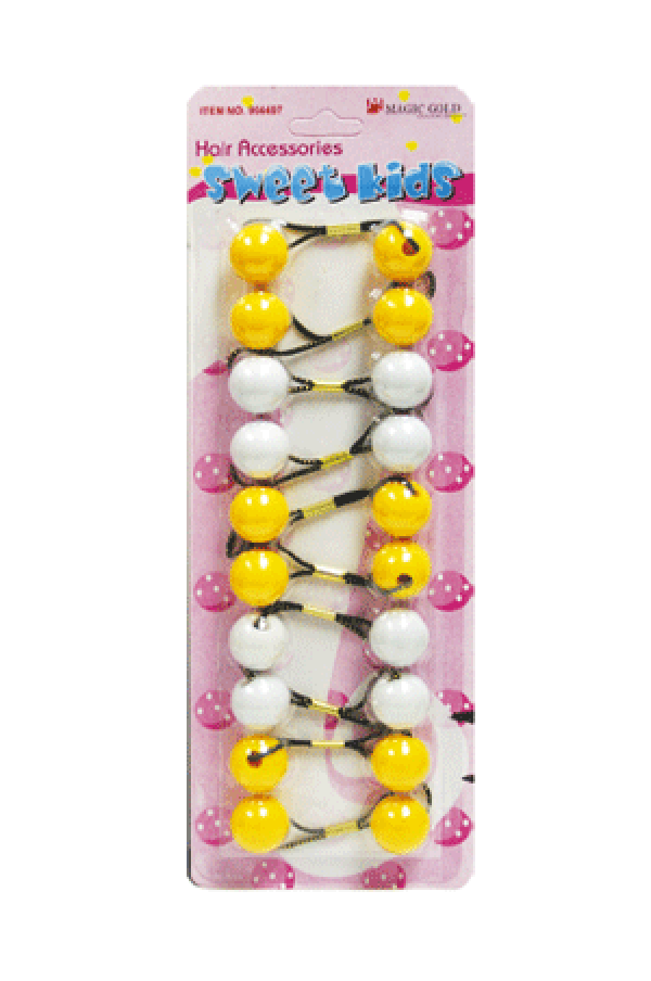 Magic Gold Bubble Round R16 2848 Yellow/White 10/pk -pc