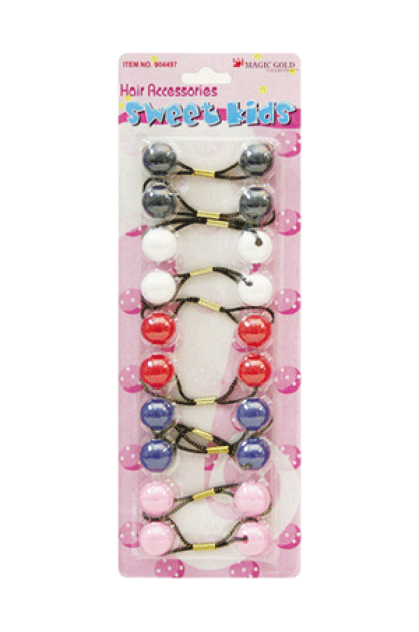 Magic Gold Bubble Round R22 2854 Blk/Whi/Na/Pi 10/pk -pc