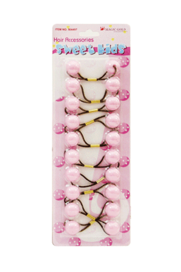 Magic Gold Bubble Round R6 2838 Light Pink 10/pk -pc