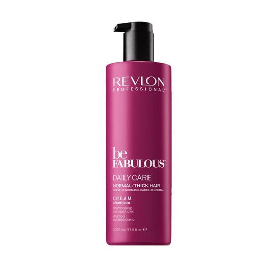Revlon - Be Fabulous - Normal/Thick Hair Shampoo - 1L