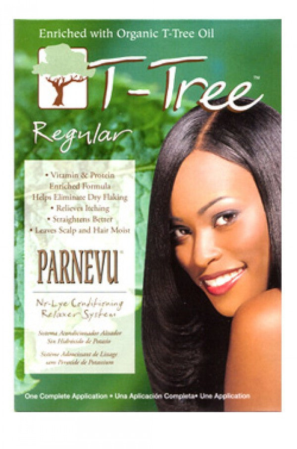 Parnevu-1 T-Tree No-Lye Conditioning Relaxer System-Regular