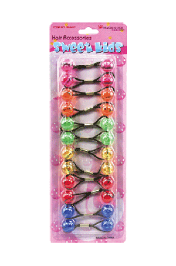 Magic Gold Bubble Round S2 Crystal Mix 12/pk -pc